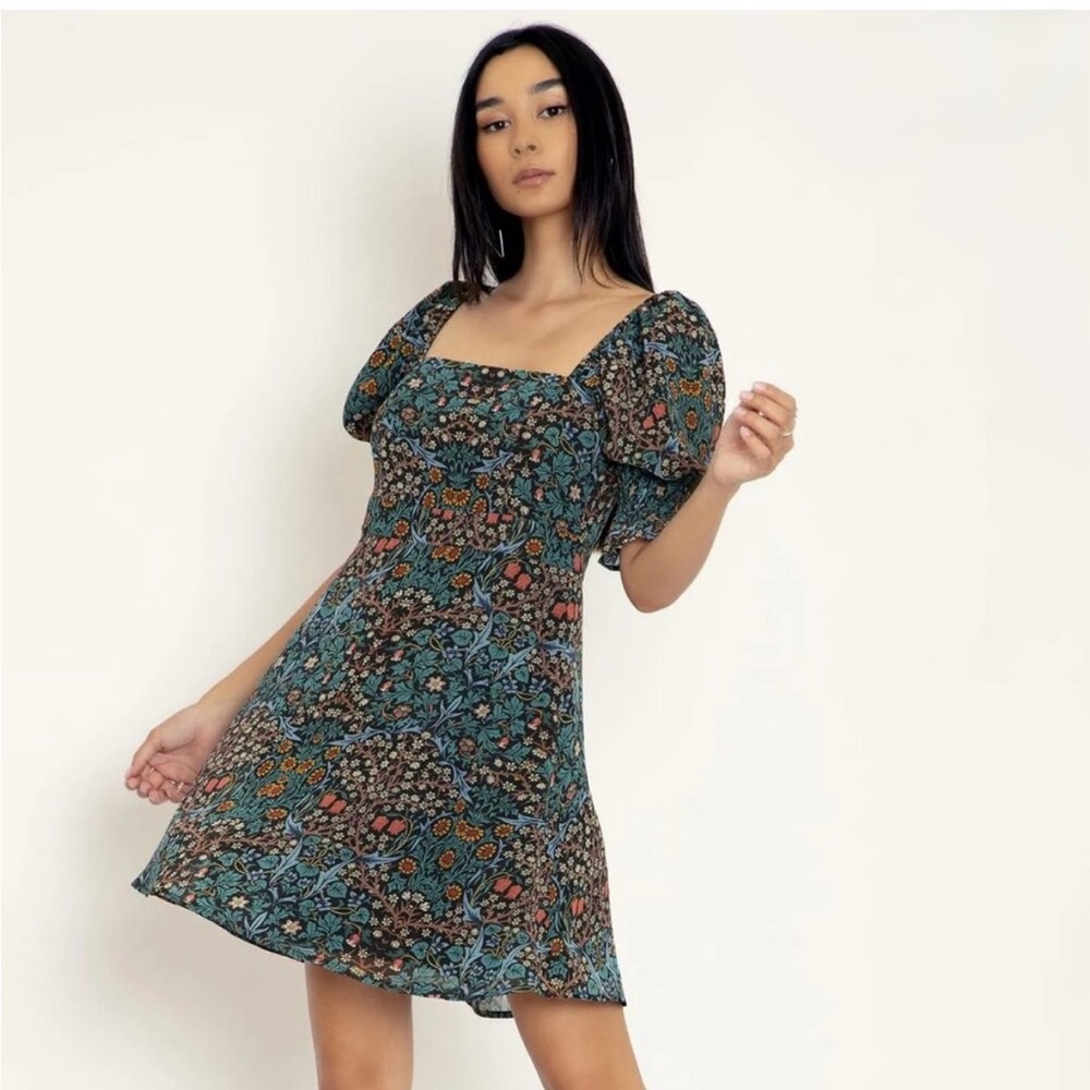 Rare! Blackthorn Square Neck Party Dress 🖤